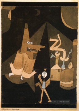 Hexenszene Paul Klee Ölgemälde
